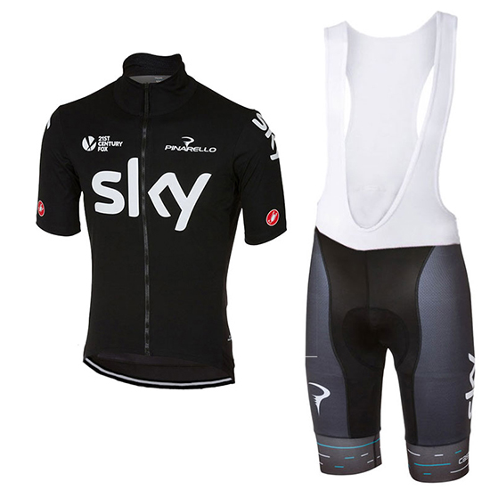 Abbigliamento Ciclismo Sky ML 2017 celeste